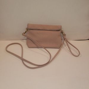Mossimo nude wristlet/crossbody